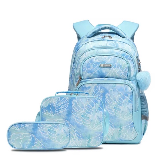 Blue Kids Backpack Set - Picture 2 of 8